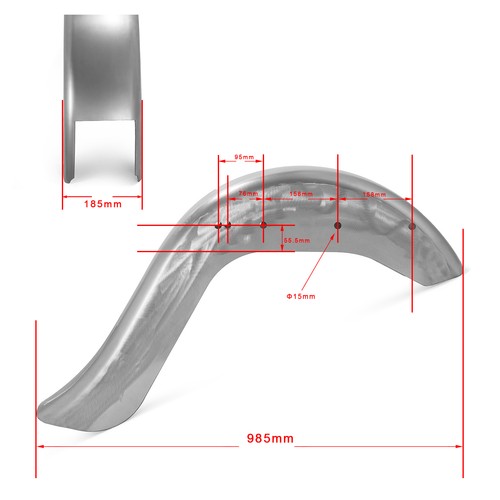 Extended stahl heckfender - extended,
