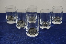 6 Rosenthal Gläser Piratensiegel Björn Wiinblad Pirat Studio Lin 9,5cm Vintage