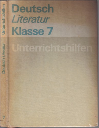 Ddr unterrichtshilfen deutsch - unterrichtshilfen,