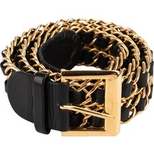 Chanel Woven Leather Chain