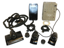 Vintage 1940er Jahre DUCATI Dufono Mikrofon Anlage Von Gio Ponti im Set