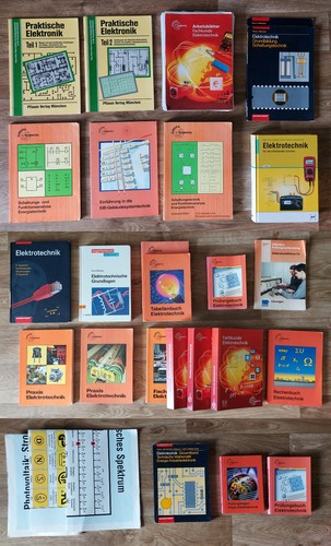 24x elektrotechnik fachbücher - 24x,