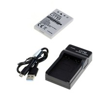Akku und USB Ladegerät für Nikon Coolpix P80 P90 P100 P500 P510 P520 P530