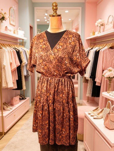 Vero moda tunikakleid braun - vero,
