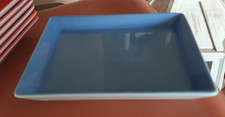 Arzberg Tric blau Platte eckig