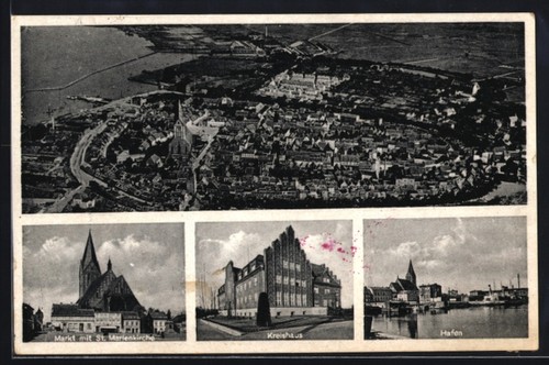 Barth ostsee markt - ak,