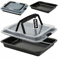 Granit-Backform mit Deckel