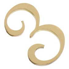 1 Stück Kupfer Türnummer