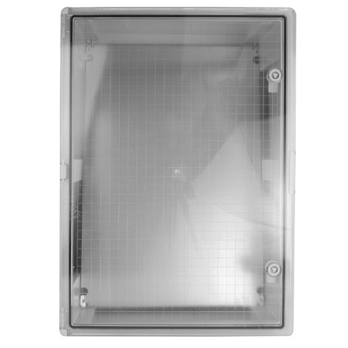 Leergehäuse mit transparenter