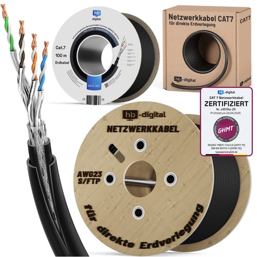 Cat erdkabel outdoor - 7,
