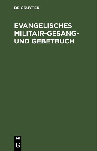 Evangelisches militair gesang - evangelisches, militair-gesang-