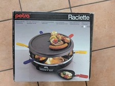 Petra Raclette & Grill 6 Personen mit Pfännchen 700 Watt Grillplatte RC 06.88