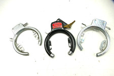 3x diverse Fahrrad Rahmenschloss Gold Deer + Y.W.S + Trelock X-2748