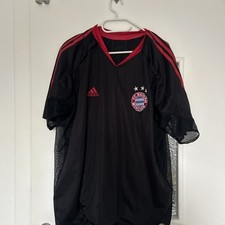 FC Bayern München 2004-2005 Kurzarm Spieler Trikot Gr. L mit Innenhemd Climacool