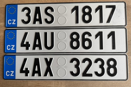 Nummernschild tschechien - nummernschild, cz