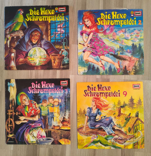 Die hexe schrumpeldei - hexe,