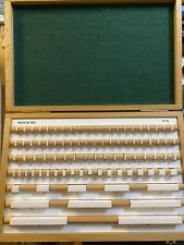 1x Satz Mitutoyo  Endmaß-Satz Parallelendmaße  Keramik Toleranzklasse 1 87