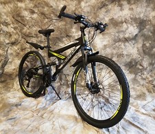 26 Zoll ALU MTB Vollgefedert mit 21-Gang Shimano - Scheibenbremsen Neu 2660- Ret
