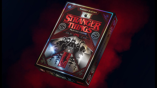 Stranger things playing cards - stranger,