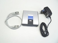 Linksys PAP2T VOIP SIP Telefonadapter zwei analoge Teilnehmer FXS