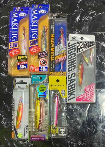 Metal jig set 30g 40g - metal, 30g-40g,