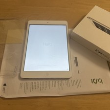 Apple iPad mini 1. Gen. Wi-Fi 16GB A1432 Silver Gebraucht mit Rechnung & OVP 