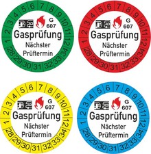 Gasprüfung  G607  Wohnwagen