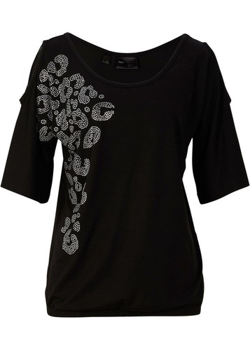Shirt mit cut outs - gr., 40/42