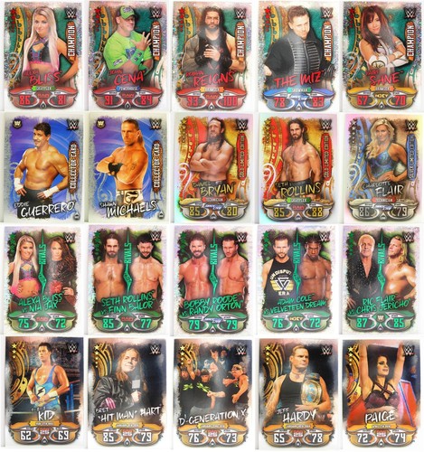 Slam attax live 2018 alle - 2018,