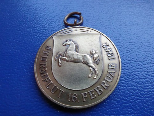 Medaille sturmflut 16 - medaille,