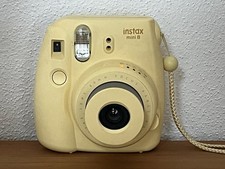 Fuji Fujifilm Instax Mini 8 Sofortbildkamera Instant Camera Foto Kamera gelb