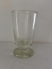 Altes Kutscherglas Kutscherstumpen Wachtmeisterglas Höhe ca. 11,6 cm Abriss