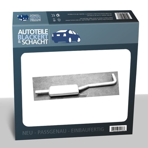 Auspuff mitteltopf für - mitteltopf,