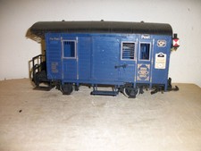 Y- LGB 3019 gepäckwagen in blauvom jubiläumszug gebraucht