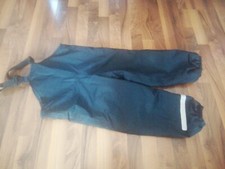 Jungen Regenhose Latzhose 122