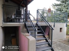 Podest Treppe Stahltreppe