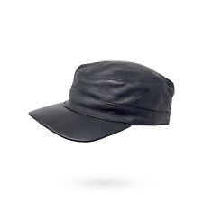 Herren Basecap Echt Leder
