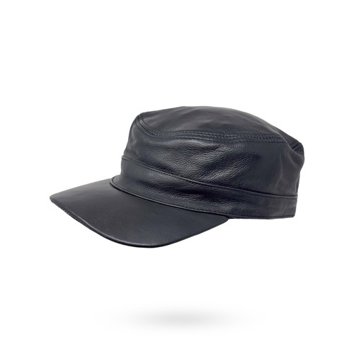 Herren basecap echt - basecap, leder