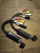 2x USB Audio Video Grabber Digitalisierung Konverter Adapter VHS - Defekt!