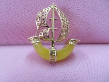 Vintage Sanuk 14k Solid Y