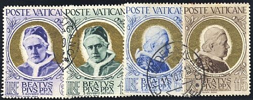 1951 vatikan komplette - 1951, serie