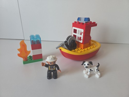 Lego duplo 10591 - lego, feuerwehrboot