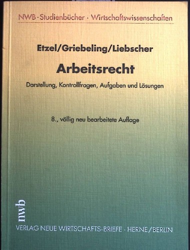 Arbeitsrecht darstellung - arbeitsrecht,
