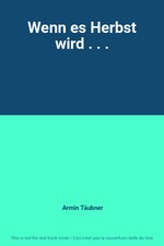 Wenn es Herbst wird . . 