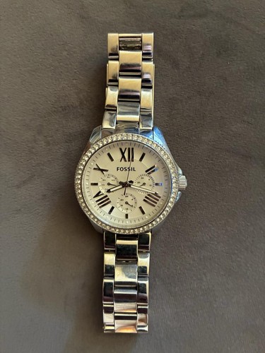 Fossil armbanduhr damen silber - armbanduhr,