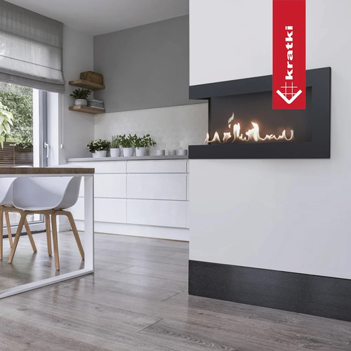 Wandkamin bioethanol delta 900 - wandkamin,