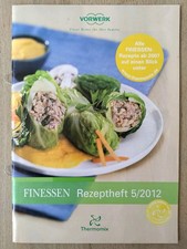 Finessen Rezeptheft 5/2012 Thermomix Vorwerk