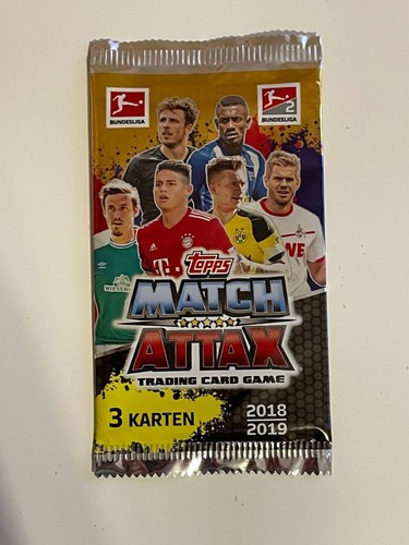 Match attax 2018 2019 promo - match,