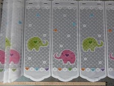 Scheibengardinenstoff grün