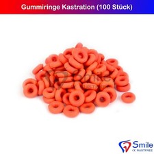 Kupierung Gummiringe 100
